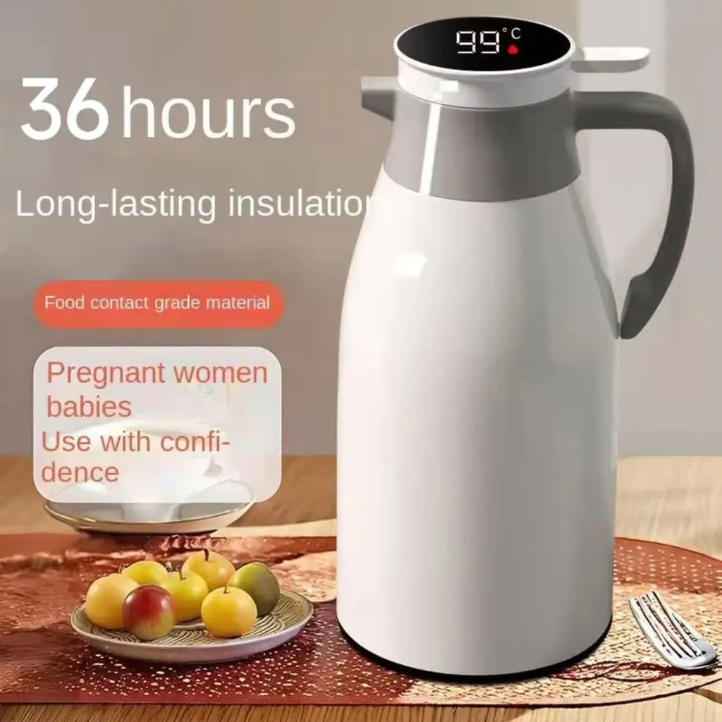 2L Smart Thermal Carafe with Digital Temperature Display