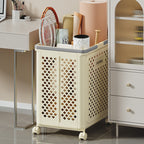 Foldable Rolling Storage Basket