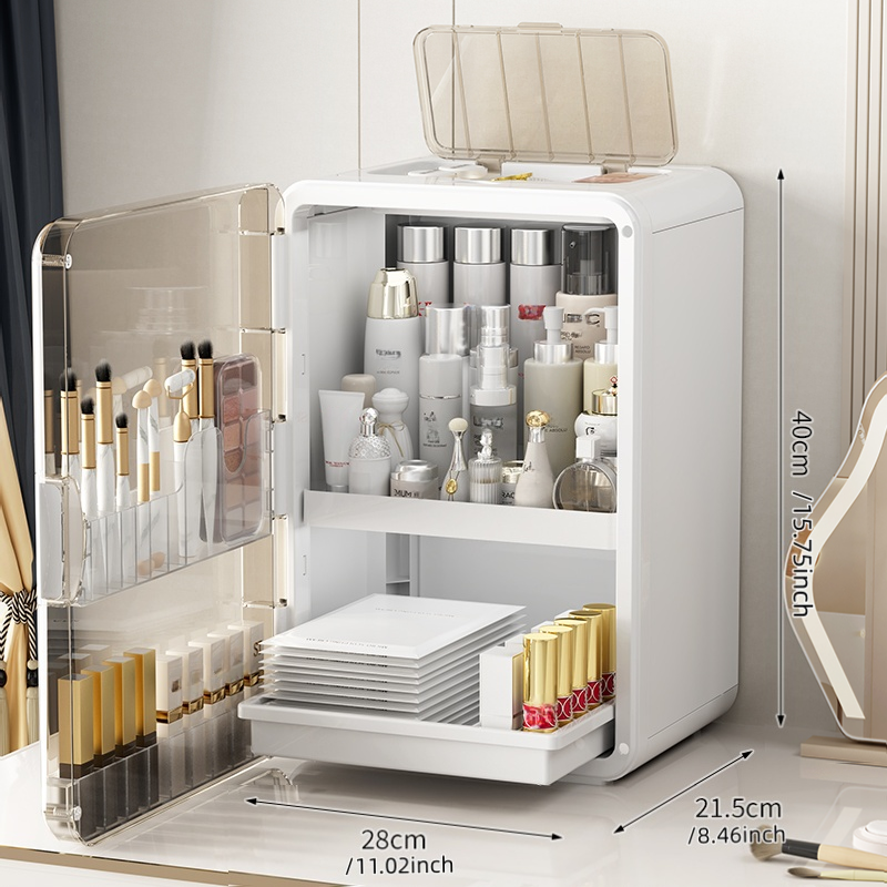 Foldable Modern Cosmetics Organizer Heavy Type