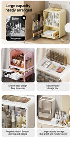 Foldable Modern Cosmetics Organizer Heavy Type