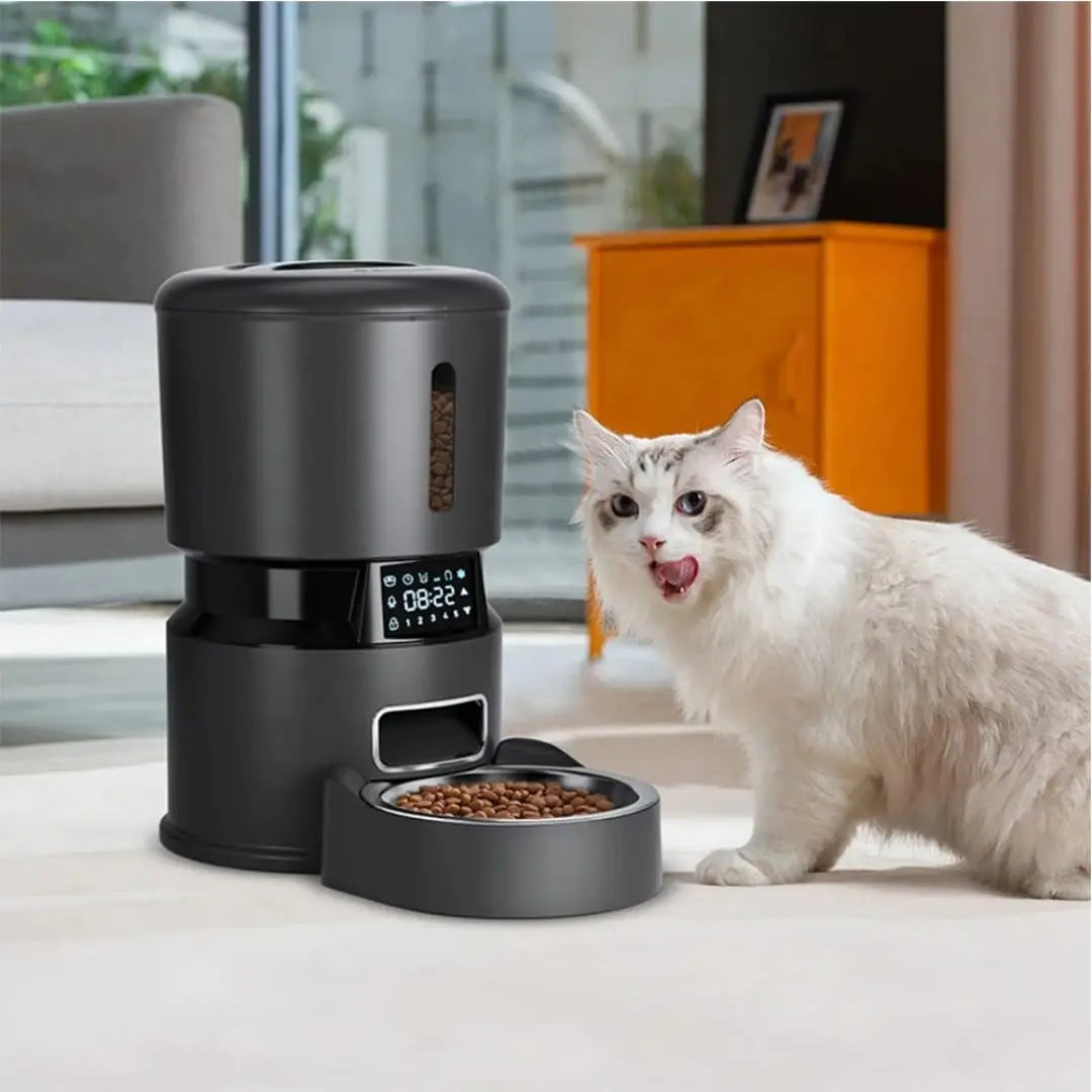 4L Smart Automatic Pet Feeder with Voice Control
