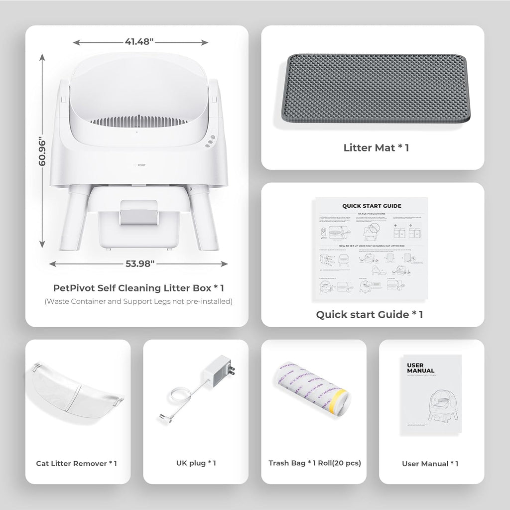 Automatic-Cleaning Top-open Cat Litter Box