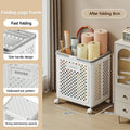 Foldable Rolling Storage Basket