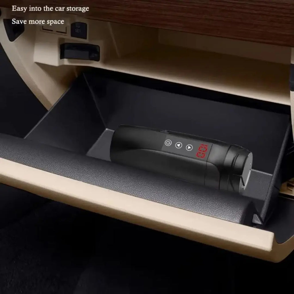 12V Smart Car Heating Mug – 450ml Temperature Control Kettle