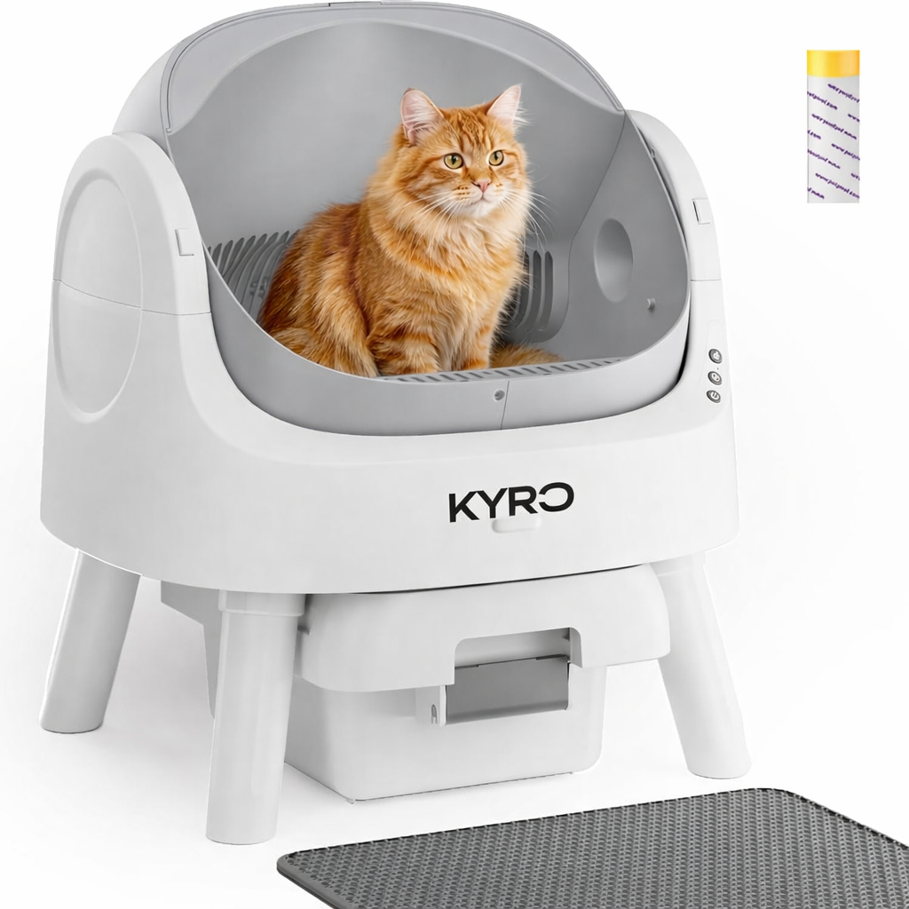 Automatic-Cleaning Top-open Cat Litter Box