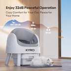 Automatic-Cleaning Top-open Cat Litter Box