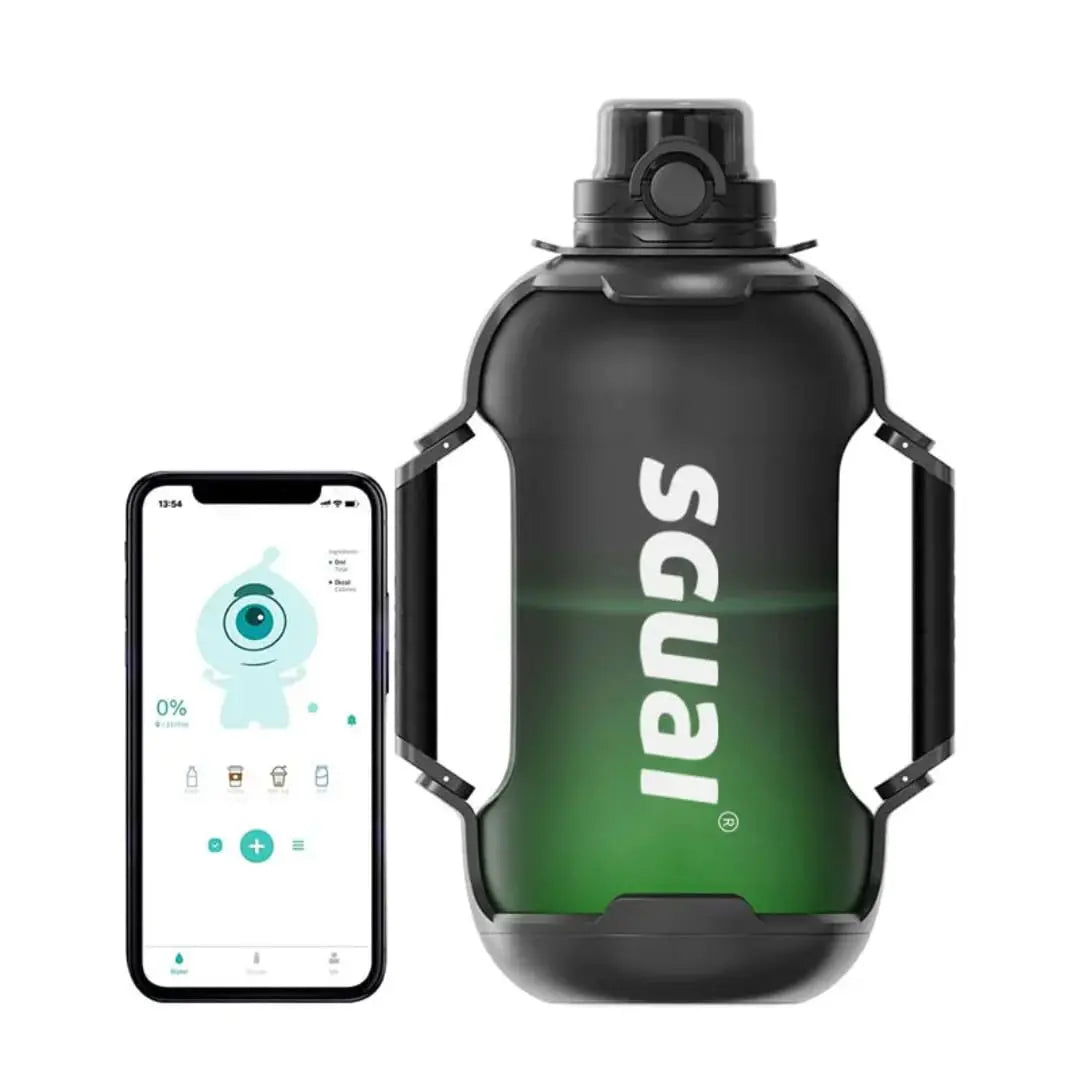 Smart LED Water Bottle – 1.3L Bluetooth Hydration Tracker