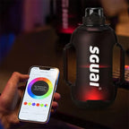 Smart LED Water Bottle – 1.3L Bluetooth Hydration Tracker