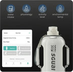Smart LED Water Bottle – 1.3L Bluetooth Hydration Tracker