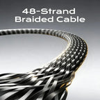 240W Sideways Fast Charge Cable with Built-in Phone Stand (USB-C)