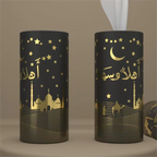 Car Cup Holder Tissue Set – 4 Pack (200 Sheets, 3-Ply)